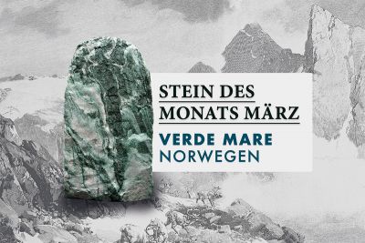 Stein des Monats März: Naturstein Verde Mare aus Norwegen.